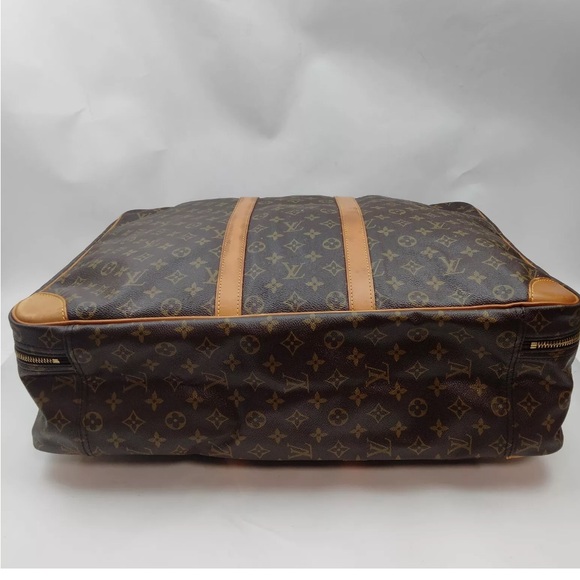Louis Vuitton Travel Bag Sirius 55 Brown Monogram with Lock & Key - Picture 6 of 15